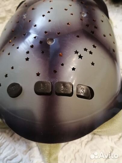 Черепаха-проектор ночник игрушка