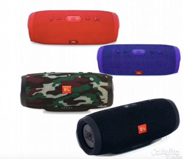 Беспроводная портативная колонка Сharge+ чёрная