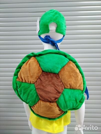 Карнавальный костюм Ниндзя черепашка Леонардо