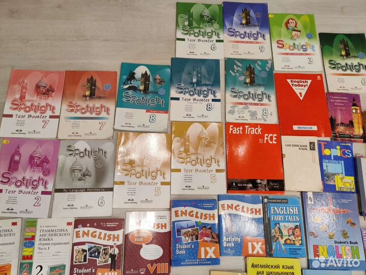 Учебники английский язык,книги для чтения на англи