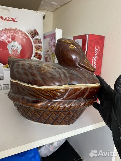 Утятница керамическая