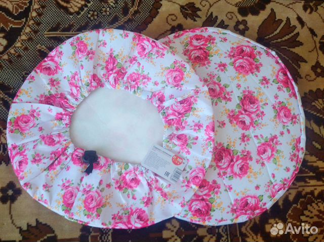 Сидушка на стулья с затяжками