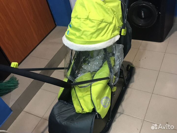 Детские санки коляска nika kids