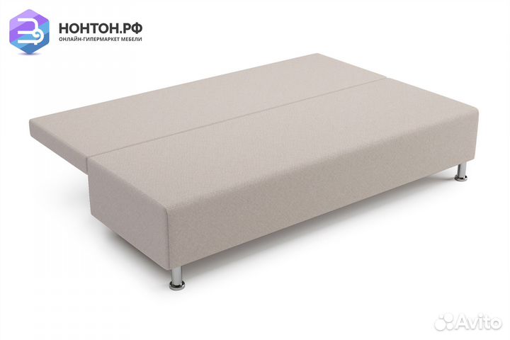 Диван еврокнижка Канна светло-бежевый