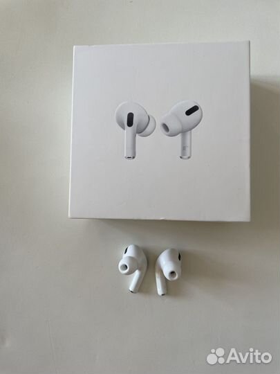 Airpods Pro два наушника, коробка, доки, без кейса