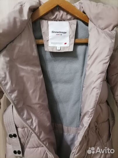 Зимний пуховик 148 на девочку