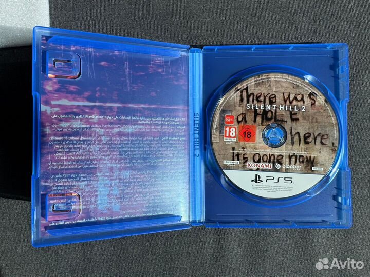 Диск на ps5 Silent Hill Remake PS5