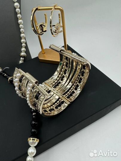 Бусы Серьги Браслет Chanel