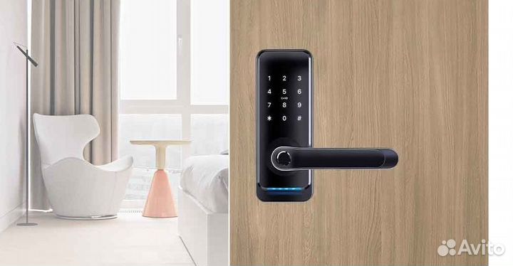 Электронный замок Ozlocks на дверь для отелей