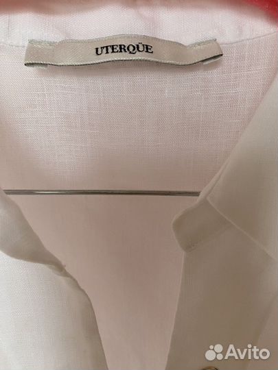 Льняное платье Uterque