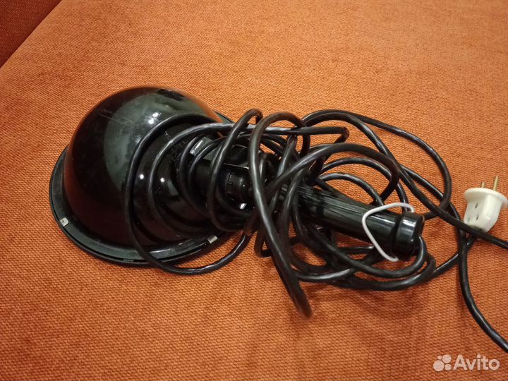 Синяя лампа для прогревания СССР