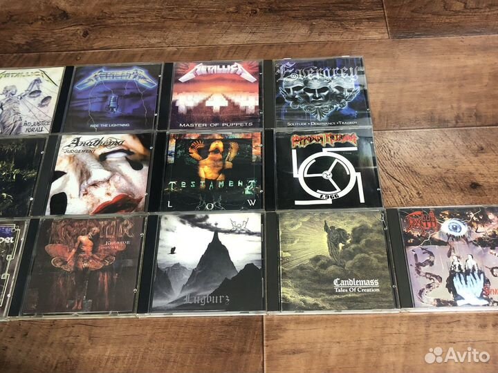 CD диски рок металл 13 штук цена за все диски