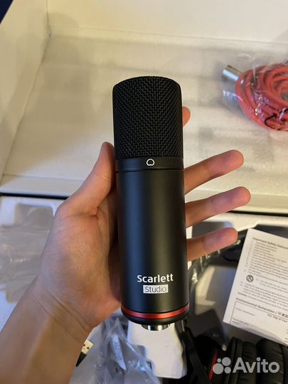 Focusrite Scarlett Solo Studio домашняя студия