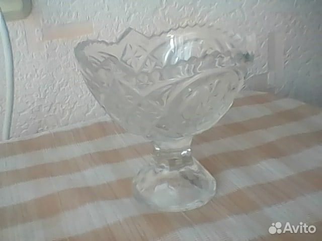 Хрусталь СССР- фужеры,салатники,конфетн,менажница