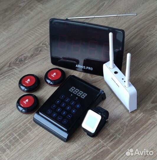 Для ресторанов - кнопка вызова персонала