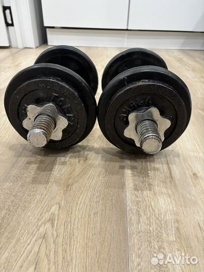 Гантели разборные бу