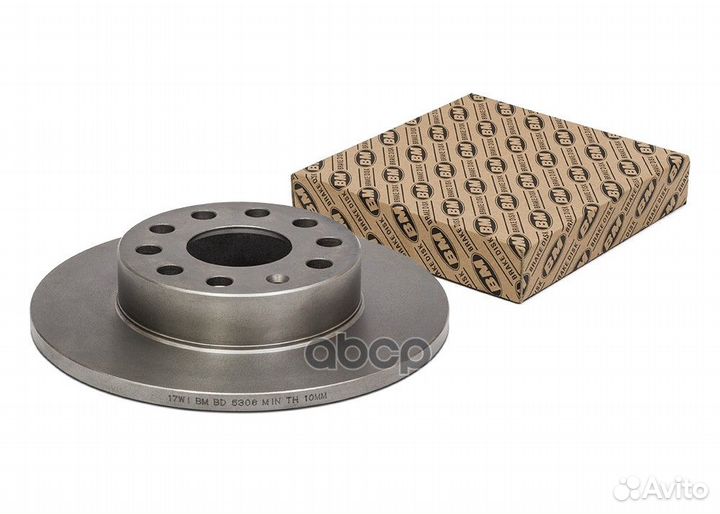 BD 5306 Диск тормозной задний (1шт.) VW JettaV