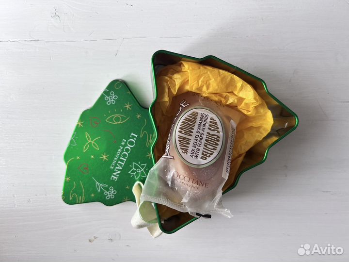 Loccitane almonde soap мыло локситан миндаль