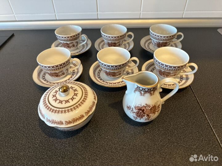 Кофейный сервиз гдр kahla