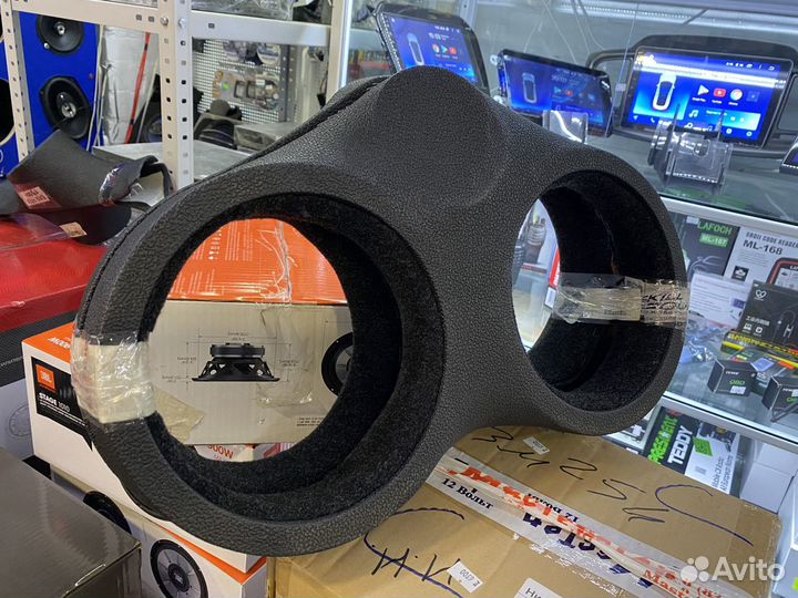 Акустический подиум Лада Гранта 20+20+рупор