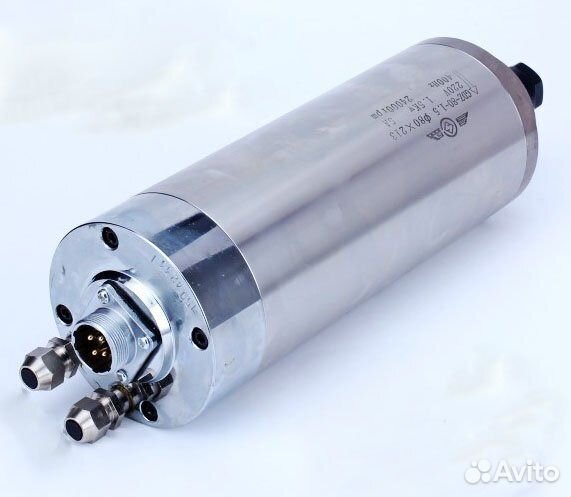 Шпиндель 1.5 Kwt 80*213 ER16 Водяное охлаждение