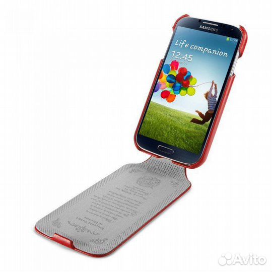 Кожаный чехол для SAMSUNG Galaxy S4 Spigen Argos