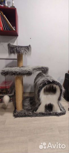 Когтеточка-домик для кошки
