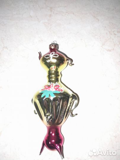 Шары новогоднее стекло СССР