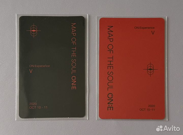 Bts map of the soul on:e официальные карты Тэхен