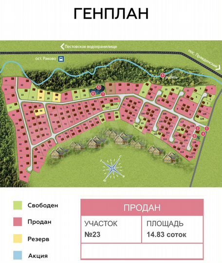 Участок 14 сот. (СНТ, ДНП)