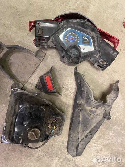 Пластик на скутер