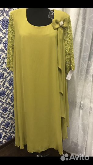 Платье гипюровое р 48-56