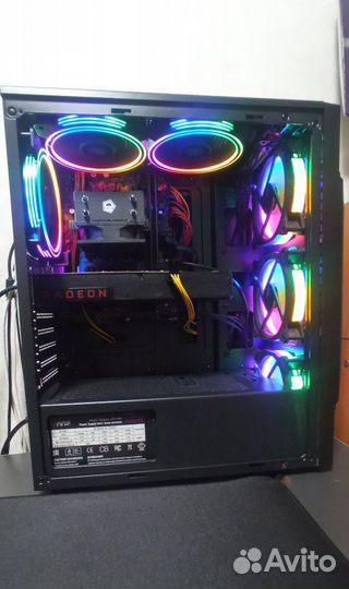 Игровой компьютер i3 10105f / Rx570 4gb
