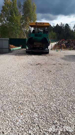 Укладка асфальта, ас крошка