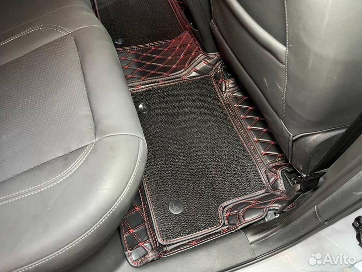 Автомобильные коврики 3D экокожа