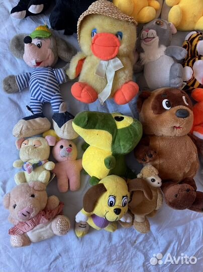 Игрушка мягкая пакетом винни, пикачу, гарфилд