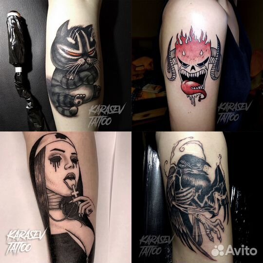 Тату мастер, татуировки, художественная татуировка