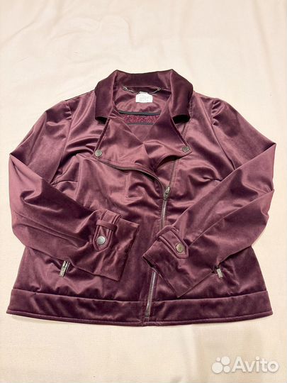 Пиджак - косуха бархатный Clips италия 48