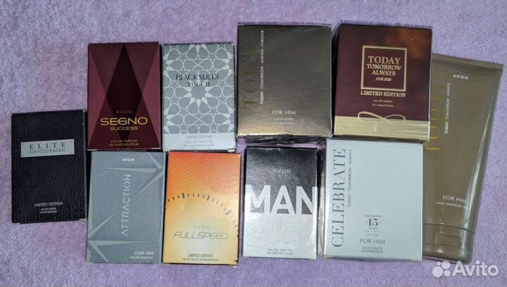 Avon Мужской парфюм,наборы.гели.дезодоранты