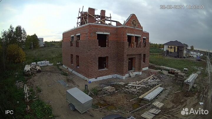 Видеонаблюдение за стройкой,домом,дачей