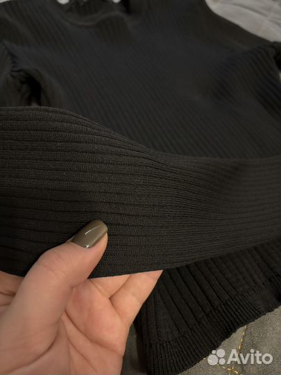 Укороченный лонгслив