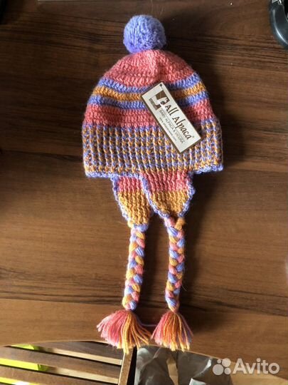 Детская перуанская шапка из бэби-альпаки