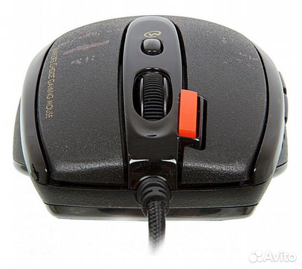 Мышь A4Tech V-Track F5, черный/рисунок