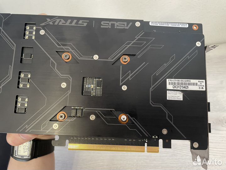 Видеокарта gtx 1060 6gb asus strix