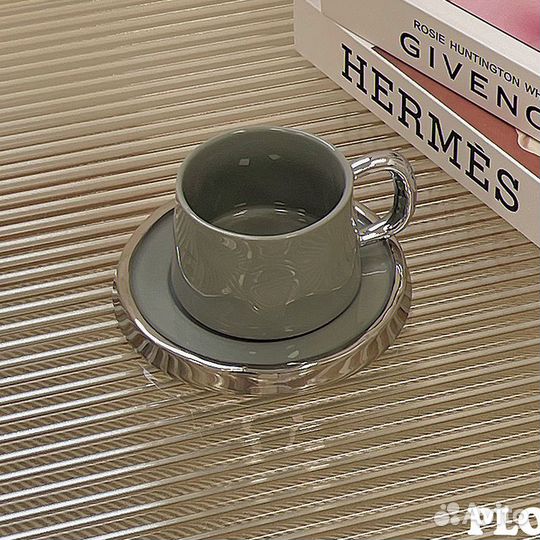 Чашка с блюдцем