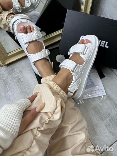 Сандалии Chanel