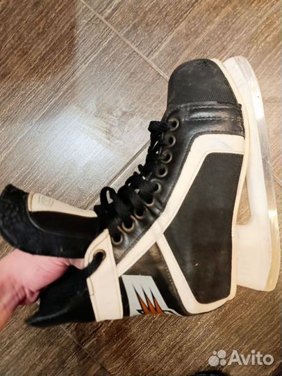 Коньки хоккейные советские