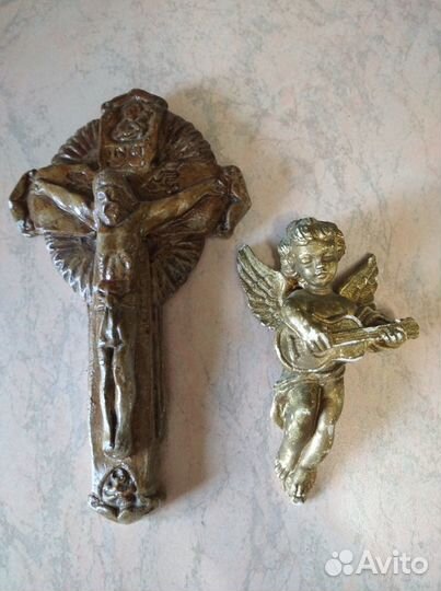Распятие настенное. Ангел настен. панно