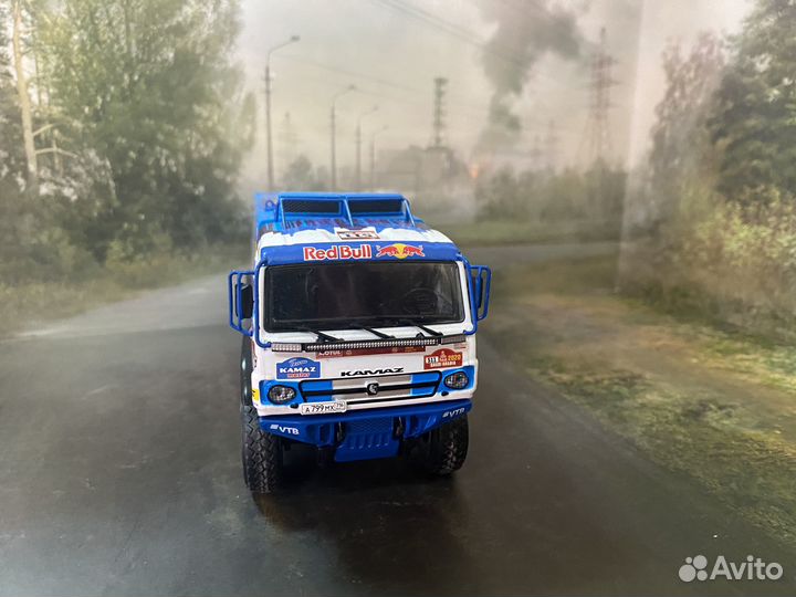 Модель камаз redbull 1/43 ралли