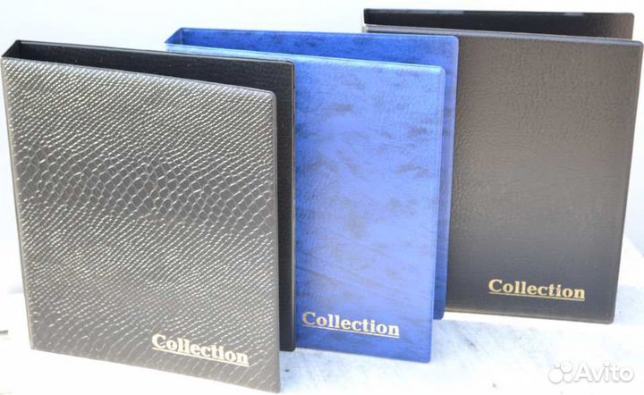 Альбомы для монет и банкнот формата 
